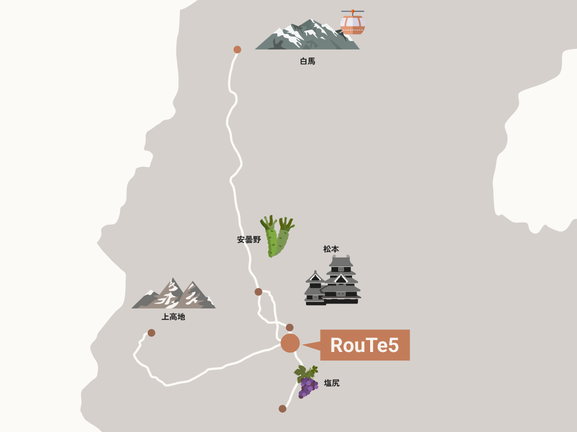 RouTe5周辺マップ